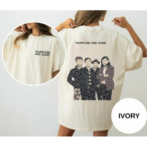 ZENUA Mumford And Sons 2025 Tour Sand T-Shirt, Tour Merch T-Shirt , Mumford And Sons Fan Club Shirt Hot Trending Shirt/Sweatshirt/Hoodie