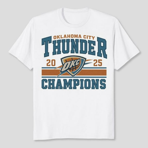 ZENUA Okla.Homa City Thunder Champions 2025. Cunningham Hot Trending Shirt/Sweatshirt/Hoodie