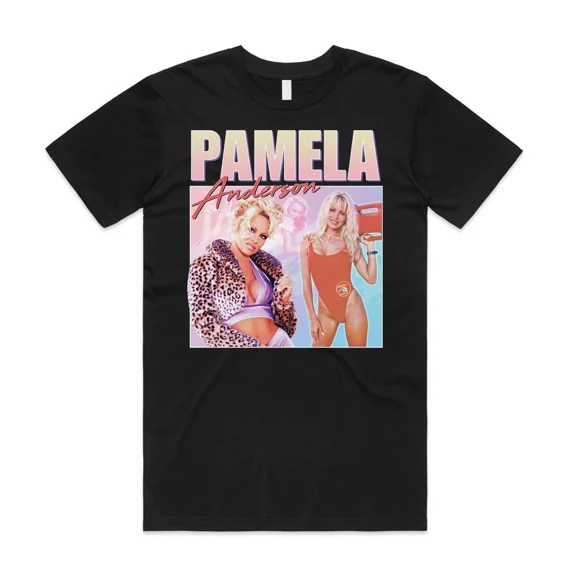 ZENUA Pamela Anderson T-Shirt Retro 80S 90S Gift Vintage Summer Festival Hot Trending Shirt/Sweatshirt/Hoodie