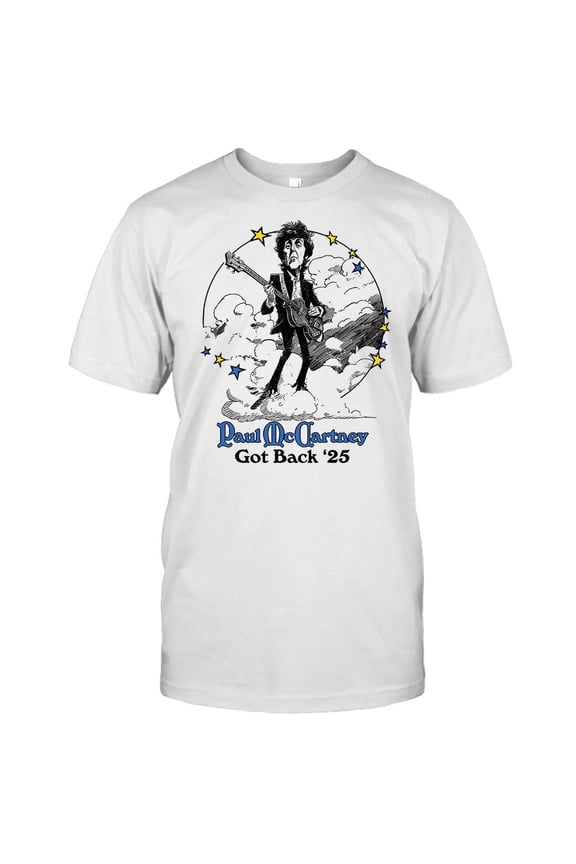 Paul Mccartney Got Back 2025 Shirt Paul Mccartney Shirt Hot Trending Shirt/Sweatshirt