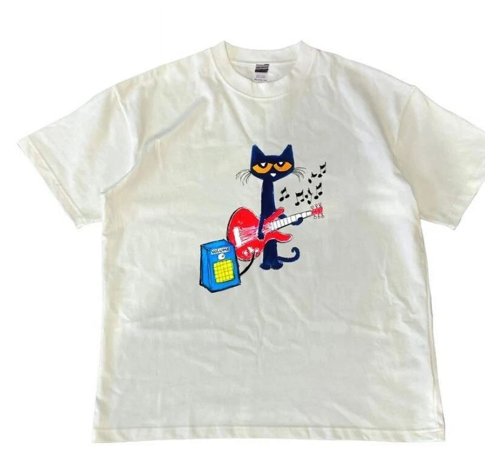 ZENUA Pete The Cat Playing Guitar Shirt Hot Trending Shirt/Sweatshirt/Hoodie