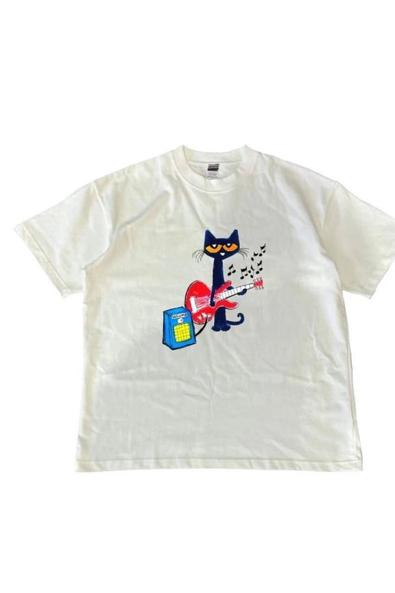 Pete The Cat Playing Guitar Shirt Hot Trending Shirt/Sweatshirt/Hoodie