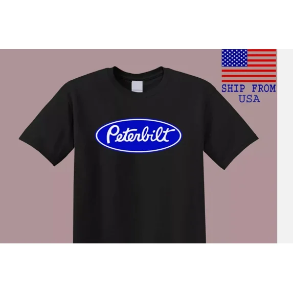 ZENUA Peterbilt Truck Car Trucker Blue Men_S T-Shirt Hot Trending Shirt/Sweatshirt/Hoodie