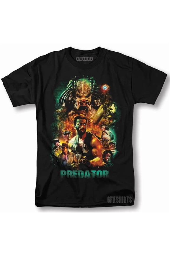 Predator Shirt Classic Movie Poster Vintage Graphic Design T-Shirt Hot Trending Shirt/Sweatshirt/Hoodie