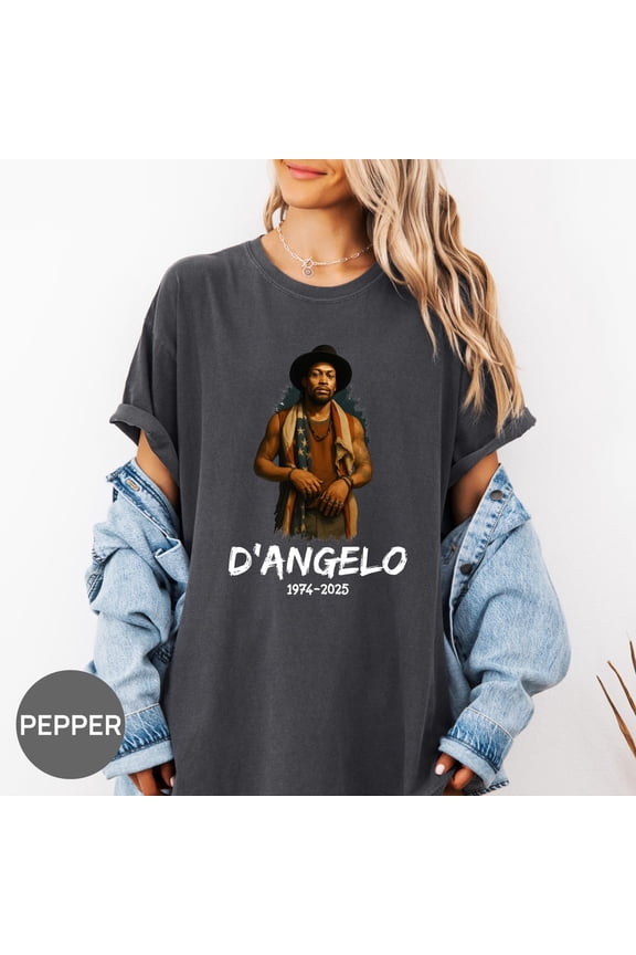 Rip D'Angelo Shirt, Legend R&B Singer Tee, D'Angelo T-Shirt, D'Angelo Tribute Shirt, Remembering Shirt, In Memory D'Angelo Hot Trending Shirt/Sweatshirt