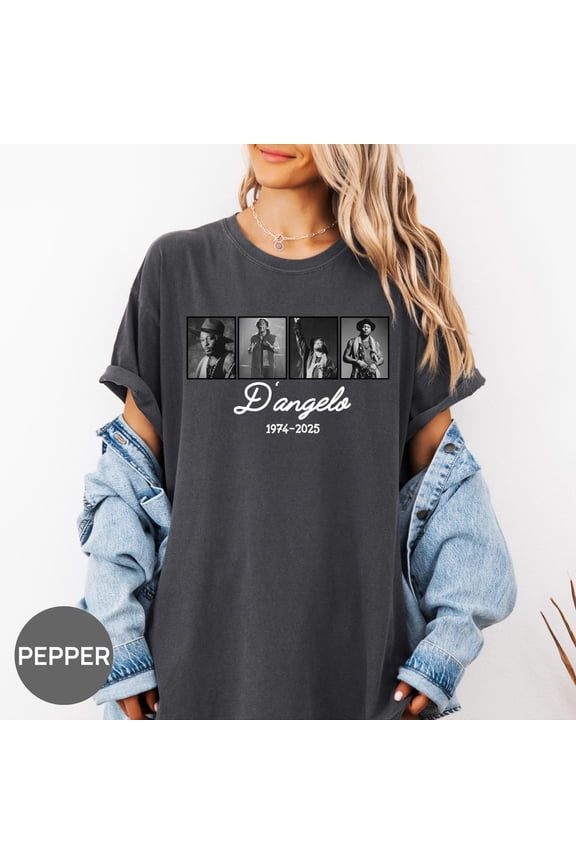 Rip D'Angelo Shirt, Legend R&B Singer Tee, D'Angelo T-Shirt, D'Angelo Tribute Shirt, Remembering Shirt, In Memory D'Angelo Hot Trending Shirt/Sweatshirt