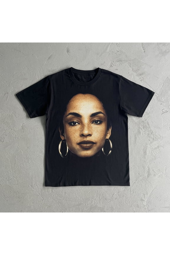 Sade Adu T-Shirt - Graphic Sade Adu Heavy Cotton Tee Shirt Hot Trending Shirt/Sweatshirt/Hoodie