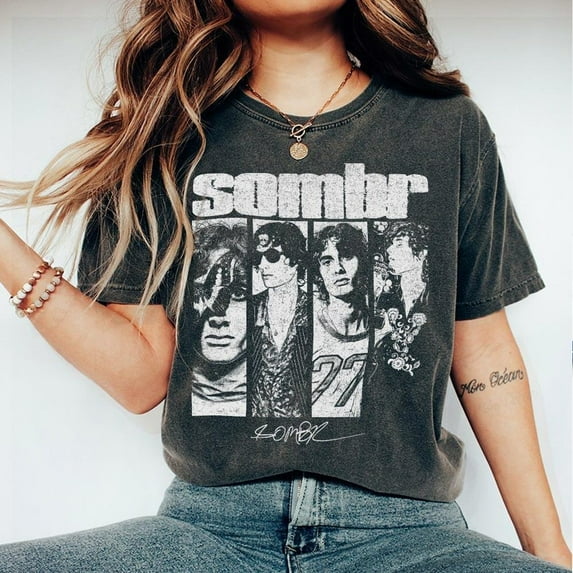 ZENUA Sombr World Tour 2025 Music Vintage Shirt Hot Trending Shirt/Sweatshirt/Hoodie
