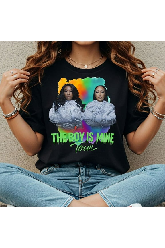 The Boy Is Mine Tour Shirt, Brandy And Monica Concert Shirt Men’S And Women’S Graphic Tee Hot Trending Shirt/Sweatshirt/Hoodie