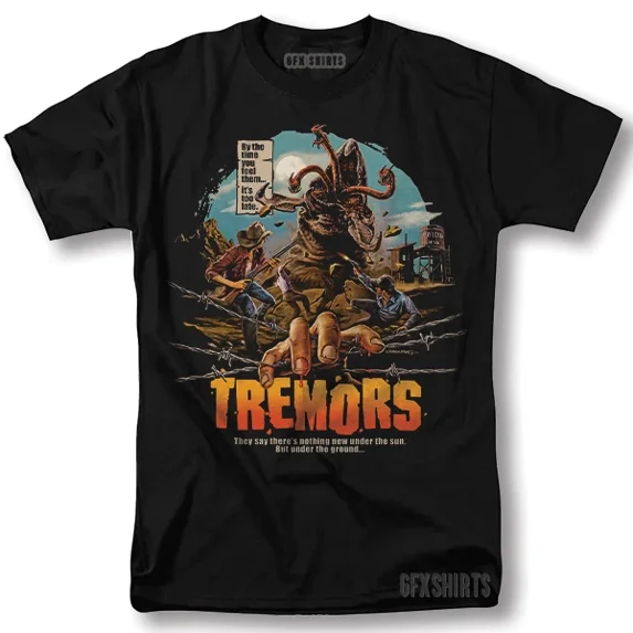 ZENUA Tremors Shirt Movie Classic Retro Vintage Graphic Design T-Shirt Hot Trending Shirt/Sweatshirt/Hoodie