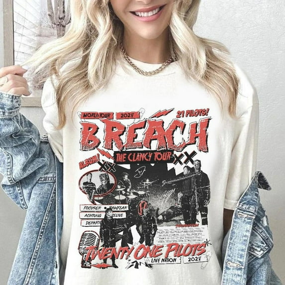 ZENUA Twenty One Breach Music Vintage Tour Shirt Hot Trending Shirt/Sweatshirt/Hoodie