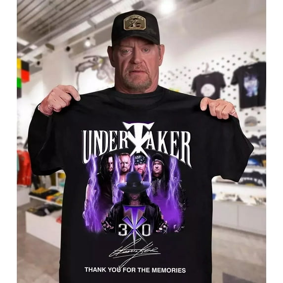 ZENUA Undertaker Signature 30 Years Memories Shirt Hot Trending Shirt/Sweatshirt/Hoodie