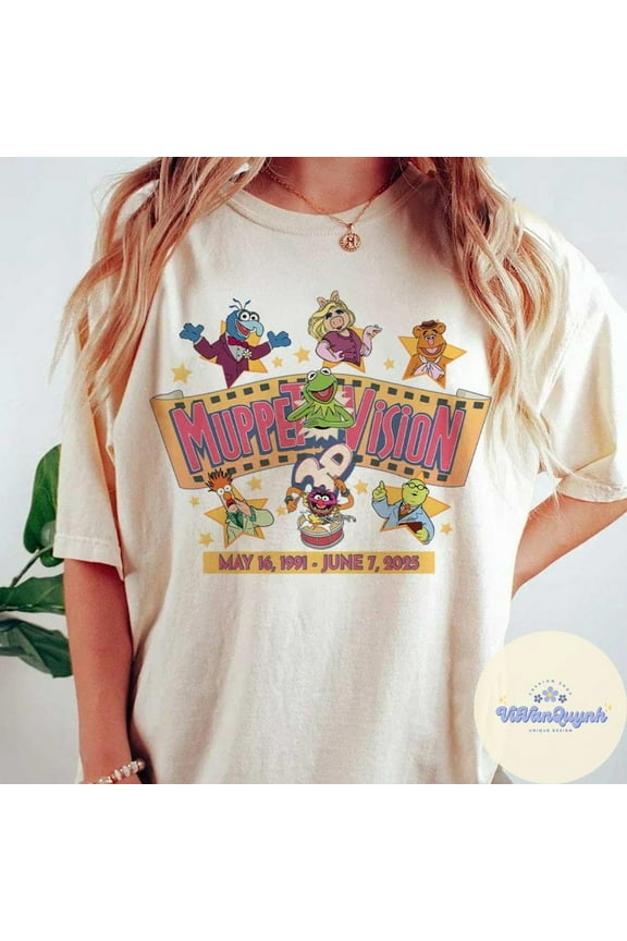 Vintage Muppet Vision Vintage Unisex Shirt, Final Curtain Call 1991 - 2025 Shirt Hot Trending Shirt/Sweatshirt/Hoodie