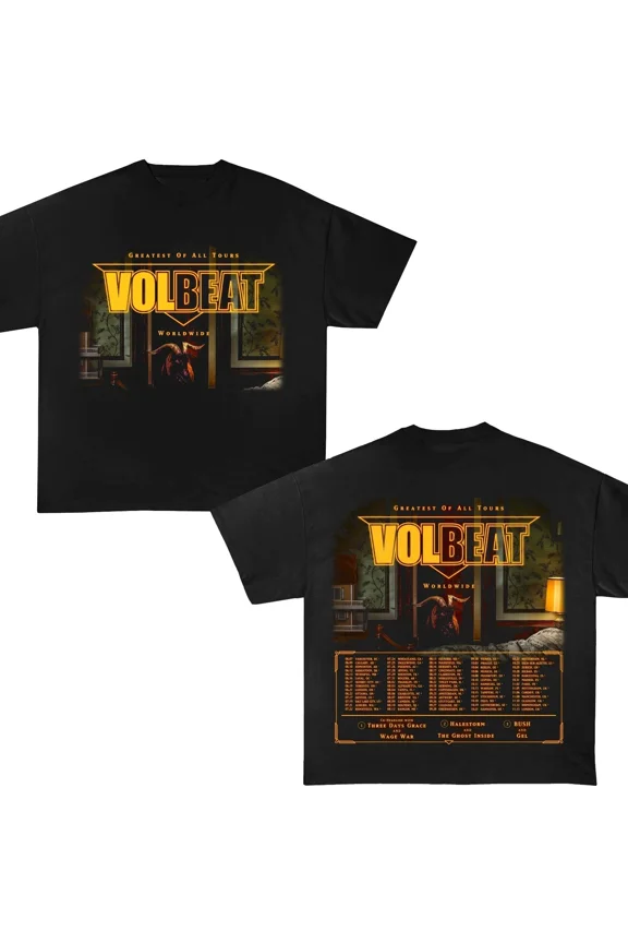 Volbeat 2025 Tour T-Shirt - Metal Music Shirt - Still Counting T-Shirt Hot Trending Shirt/Sweatshirt/Hoodie
