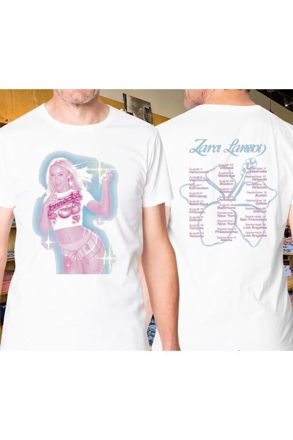 Zara Larsson Sparkle Date Tour 2025 T-Shirts Hot Trending Shirt/Sweatshirt/Hoodie