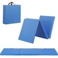thumbnail image 2 of Soozier 4x8ft Tri-fold Tumbling Mat 2 Inch Thick Soozier 4ft X 8ft Tri-Fold Exercise Mat - 2 Inch Thick Gymnastics & Tumbling Mat With Carrying Handles Tumbling Mat For Home 2 of 14