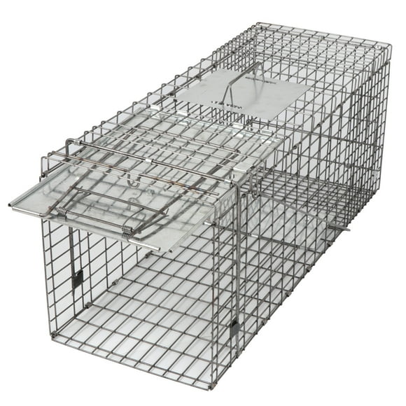 ZENY 32" L Humane Live Animal Trap Cage for Raccoons, Cats, Opossums, Stray Cat, Squirrel