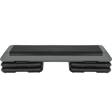 ZENY 43'' Aerobic Step Platform with Adjustable Risers 4''- 6''- 8'' Exercise Fitness Workout Stepper