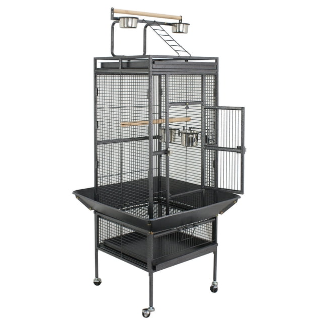 Curated visual reference: Fresh Look at Zeny 61 Large Bird Cage For Parrot Macaw Conure Cockatiel