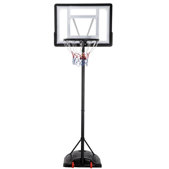 ZENY 7.2-9.2 FT Portable Basketball Hoop Outdoor Adjustable System for Youth Adults