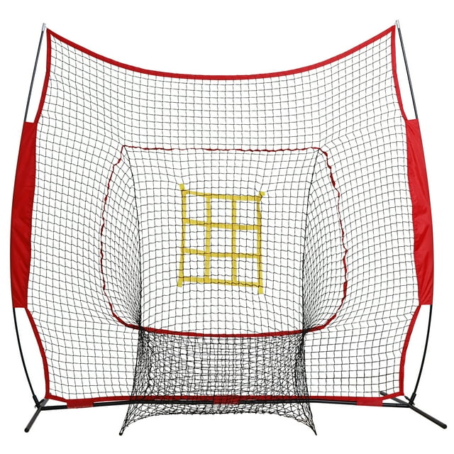 ZENY 7 x 7 Ft. Pro Grade Baseball Protective Screen Training Net, Soft