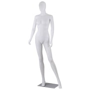 ZENY 70" Full-Body Female Mannequin with Adjustable Metal Base, White, New