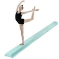 thumbnail image 1 of ZENY 9FT Tri-Fold Balance Beam Gymnastics Equipment Anti-Slip Base Professional Home Training, Light Blue, 1 of 11