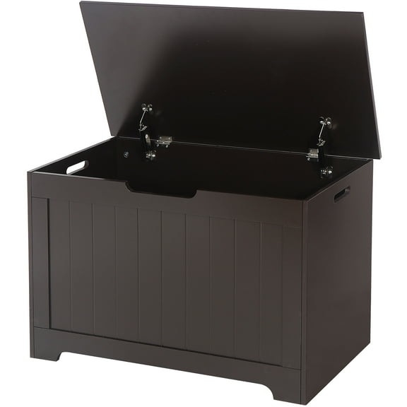 ZENY Adult Lightweight Sturdy Medium Density Fiberboard Storage Box, Brown
