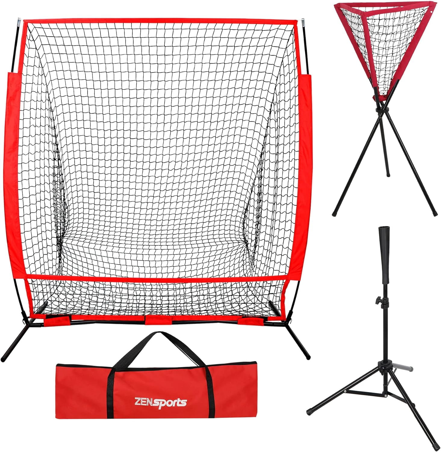 Strike Zone Target For Accuracy Baseball Net, 7x7ft Baseball Softball ...