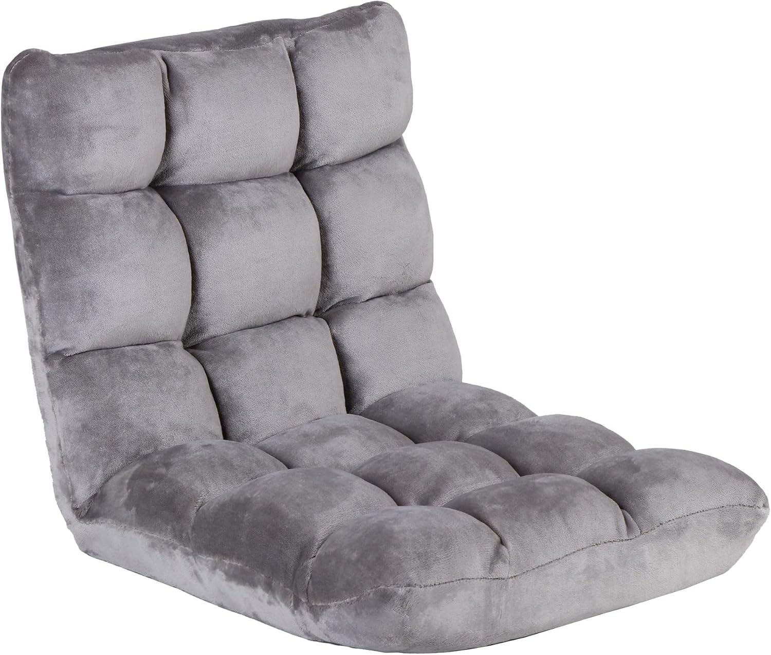 ZENY Floor Chair with 14 Adjustable Position, Folding Sofa Chair with ...