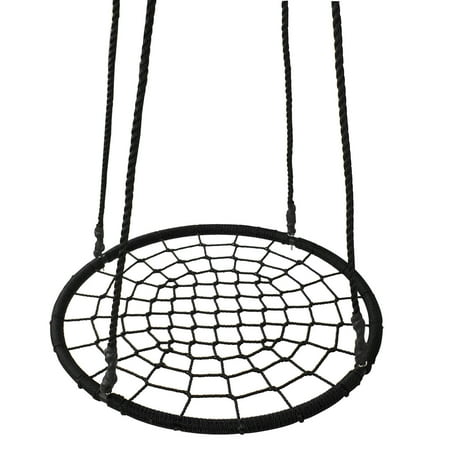 ZENY Largest 48" Tire Web Tree Net Swing - 360 Rotate°- Adjustable Hanging Ropes - for Multiple Kids or Adult