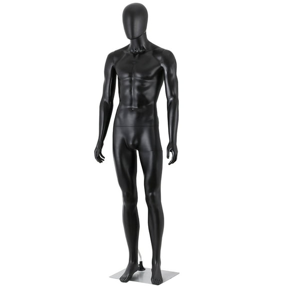 ZENY Male Mannequin Full Body Maniquine Model Adjustable Polypropylene Stand, 73.62"
