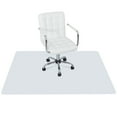 thumbnail image 1 of ZENY Office Chair Mat, Carpet Floor Use, 46" x 60" Office Home Floor Protector Mat White, 1 of 8