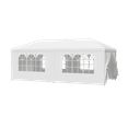 thumbnail image 1 of ZENY Outdoor Wedding Party Tent Gazebo Canopy White 4 Walls W/Windows + 2 Solid Walls 10 x 20', 1 of 10