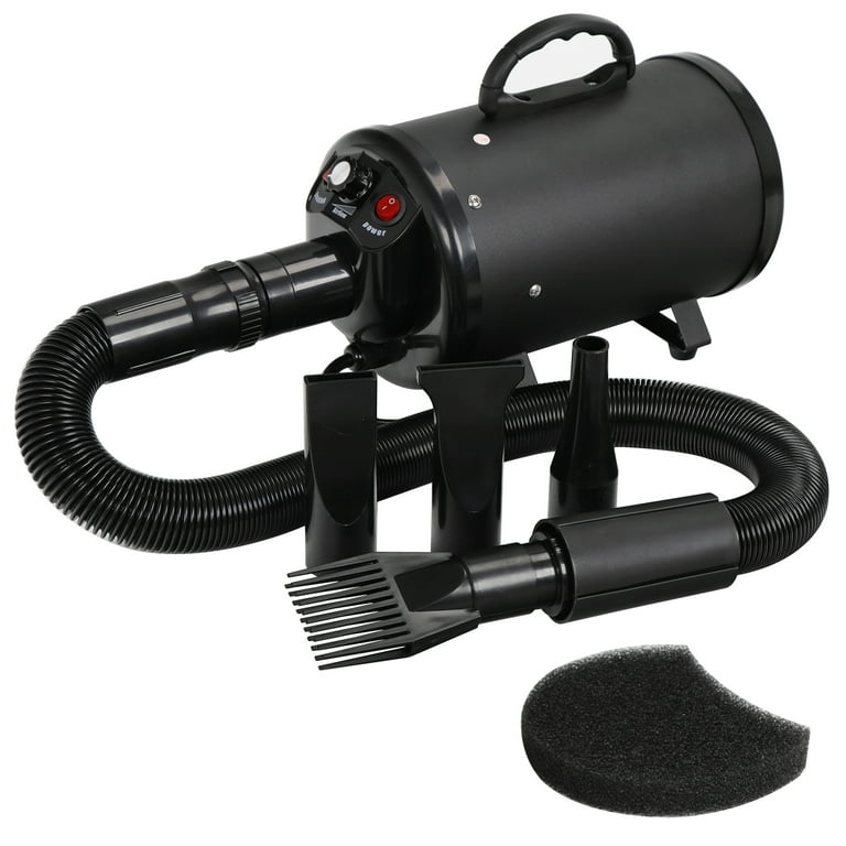 ZENY High Velocity Pet Hair Dryer, 1800W Portable Grooming Blower