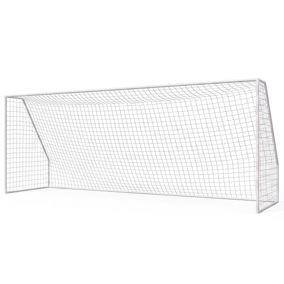 ZENY Portable Practice Training Aid 18 X 7 X 5Ft. Steel Soccer Goal. Heavy Duty Frame w/Net