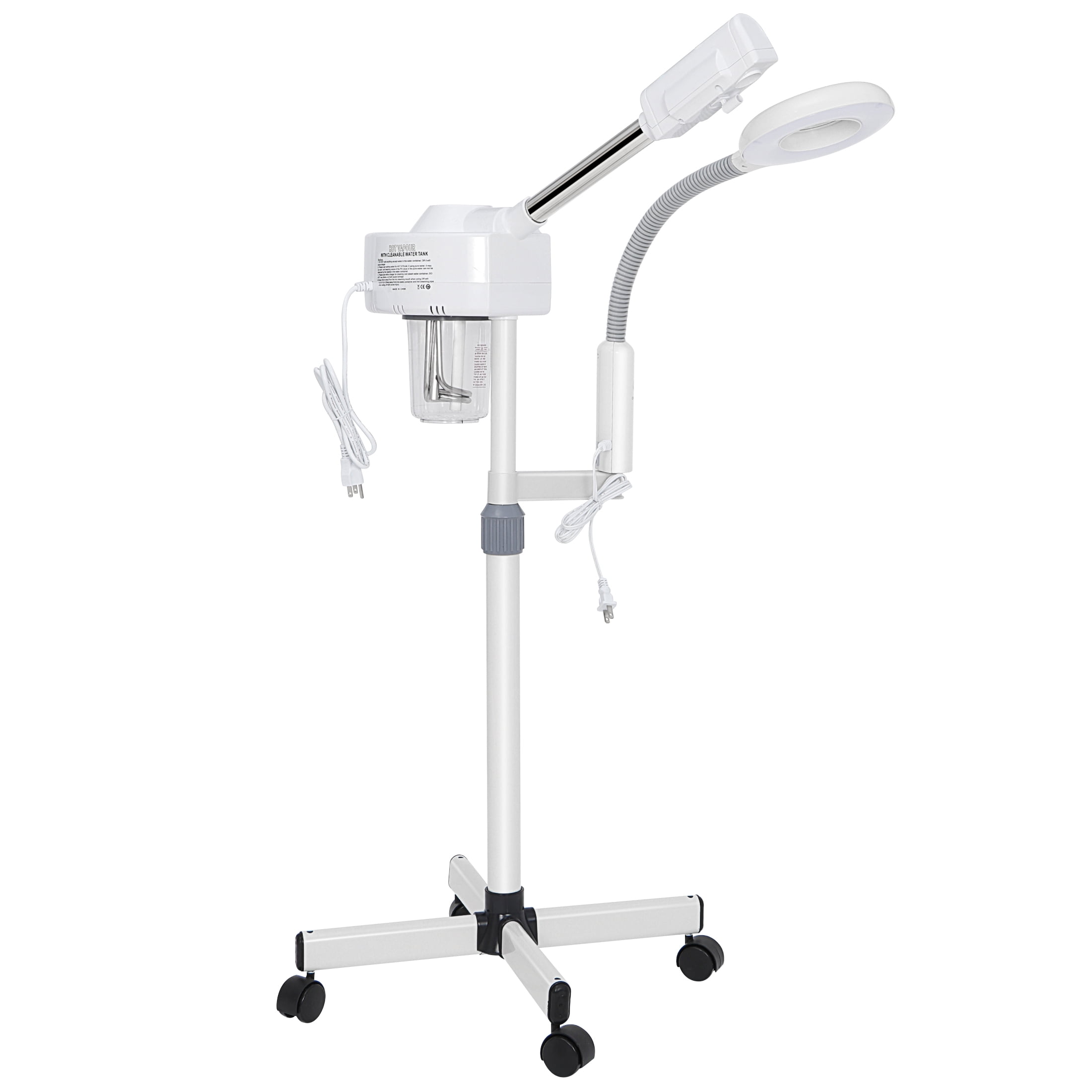 ZENY Professional 2-in-1 Ozone Facial Steamer with 5X Magnifying Lamp for Advanced Skin Care Cleaning