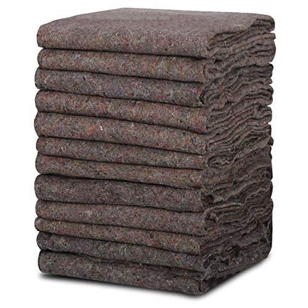 Uboxes A0075MU04 Pro Economy Moving Blankets (4 Pack) 35lbs/doz 2.92lb