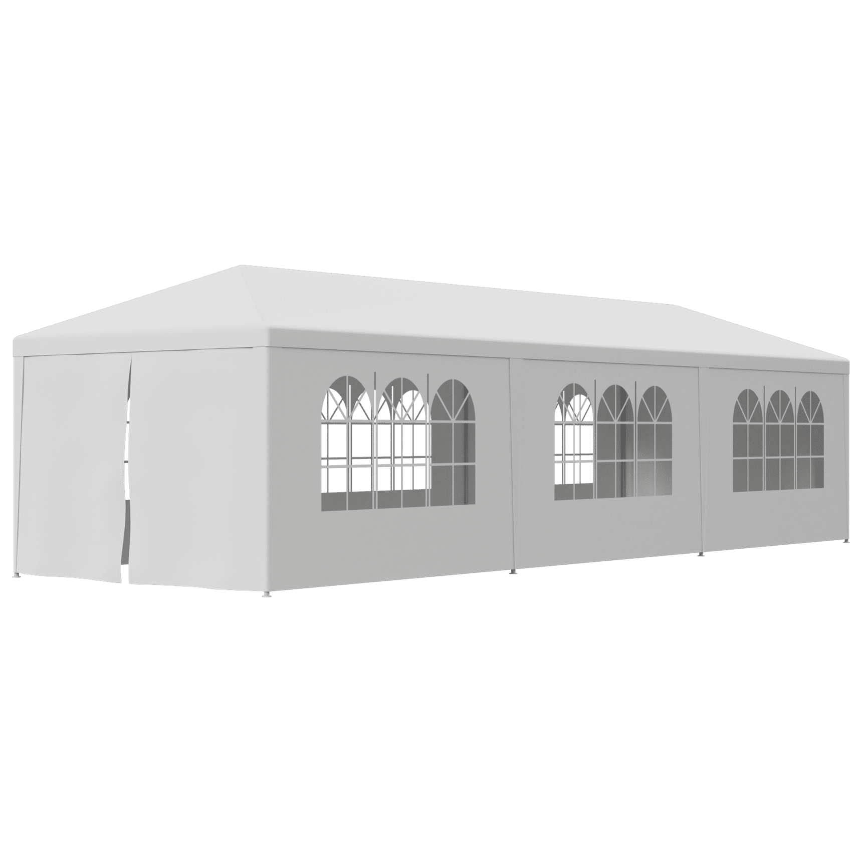 ZENY 10x30' Waterproof Party Tent Gazebo with 6 Window-Walls ZENY 10x30' Waterproof Party Tent Gazebo with 6 Window-Walls