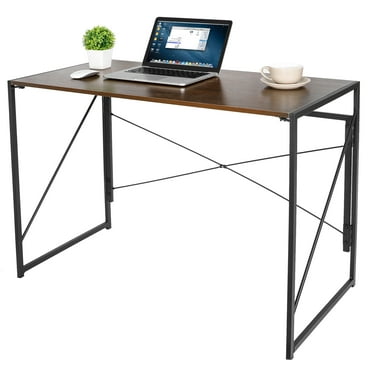 ZENY Writing Computer Desk Modern Study Desk Folding Laptop Table Home Office