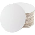 thumbnail image 1 of ZEONHAK 50 PCS 12 Inch White Cake Boards, Round Base Cardboard Cake Circles for Pizza, Cake, 1 of 5
