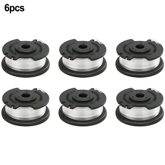ZEPARO 0.065 in x 16.4 ft Nylon String Trimmer Line 20V Models (6 Pack)