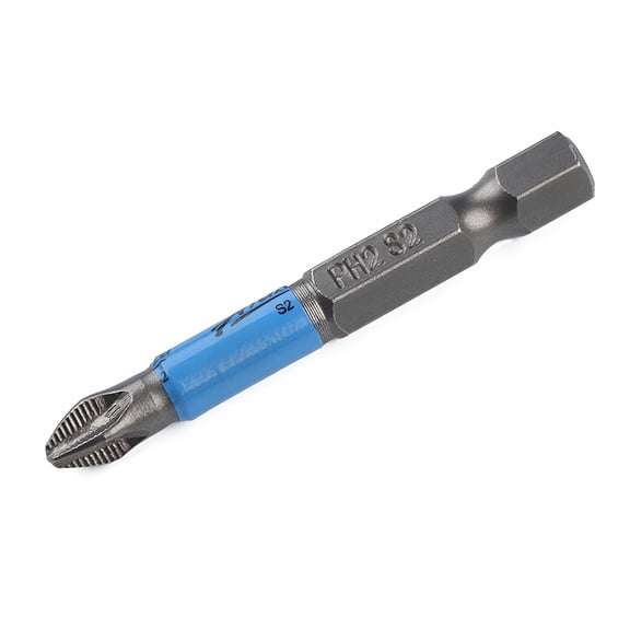 ZEPARO 10pcs 50mm PH2 Phillips Tip Screwdriver Bit Set Anti Electric Magnetic Screwdriver Bits