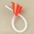 thumbnail image 1 of ZEPARO 3 Sets Automotive Fluid Transfer Funnel Long Flexible with Hose, No-Spill Reusable for Oil & Liquids, Fits Cars, RVs, Motorcycles, 1 of 7