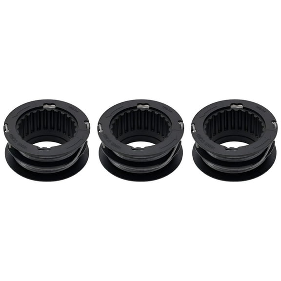 ZEPARO 3Pack String Trimmer Replacement Spool for .080-Inch 80V Front Mount String Trimmer Replacement Spool Refills Dual Line,Trimmer Line