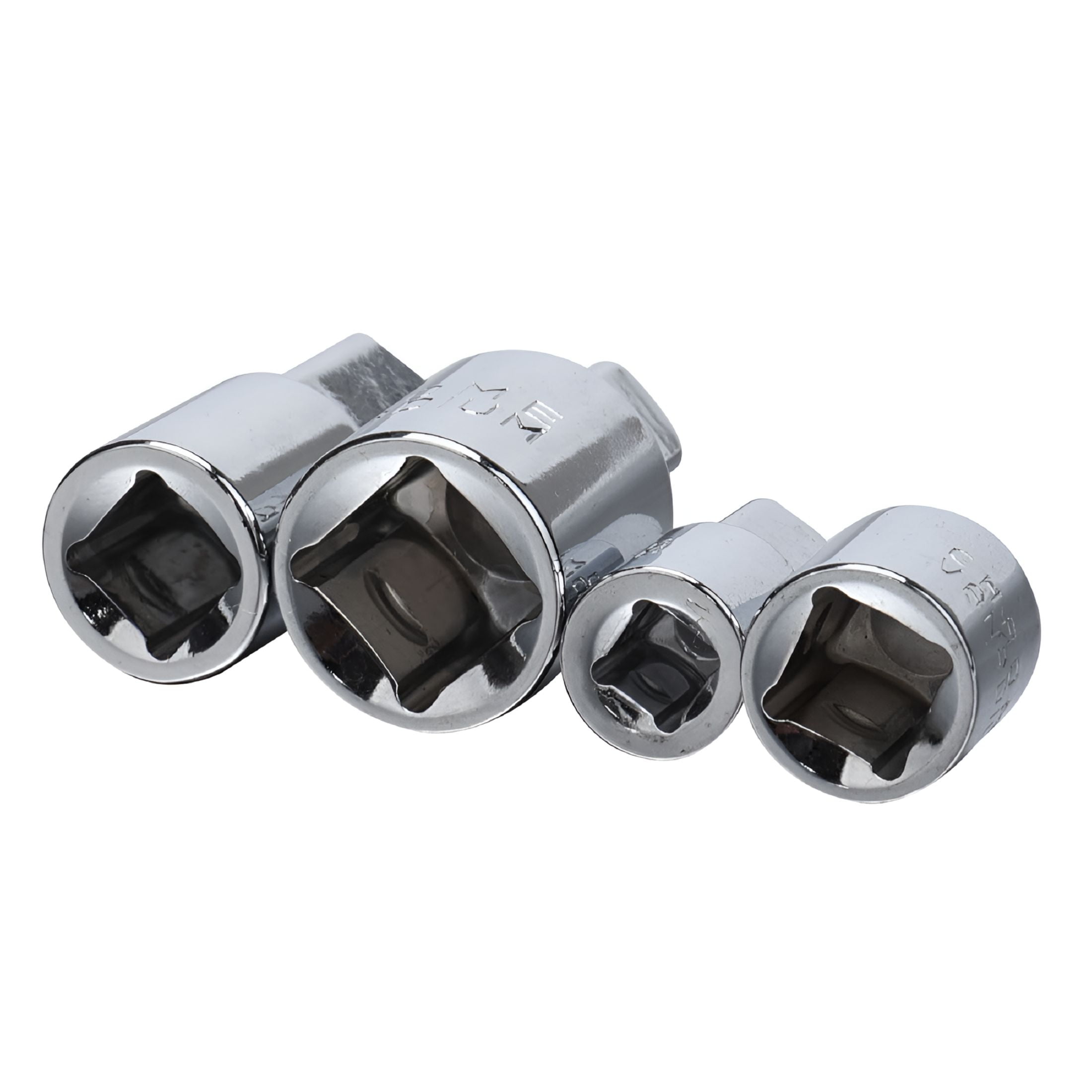 ZEPARO 4 pc 1/4 to 3/8 1/2 inch Drive Socket Adapter Reducer Impact Set ...
