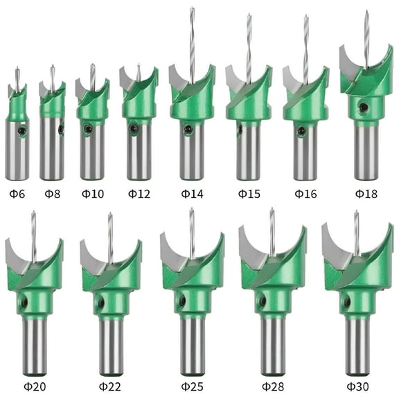 ZEPARO 6-30Mm Buddha Beads Ball Milling Cutter 10Mm Shank Router Bit Woodworking Tools 10X15