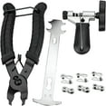 thumbnail image 1 of ZEPARO Bike Chain Repair Tool, Bike Tool Set Chain Pliers, Universal Chain Separator, Chain Wear Indicator With 6 Chain Link Connector, 1 of 4