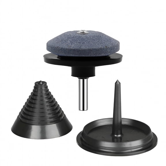 ZEPARO Blade Sharpener Professional Sharp Speed Grinding Universal Electric Lawn Mower Blade Sharpener Balancer Rotary Grinding Tools Lawnmower Accessories