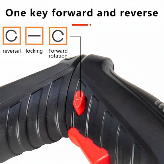 ZEPARO Electric Cordless Screwdriver Set Rechargeable 3.6V Power Screwdriver Kit with 2pcs Accessories,Torque Setting,2 Position Handle with LED Light